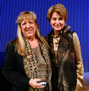 Patricia with Jane Pauley